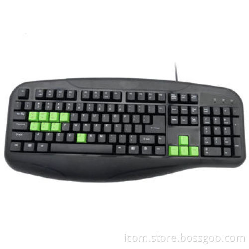 Standard Keyboard with 104 Standard Keys, High-keys, Novelty Burly, Multiple Languages